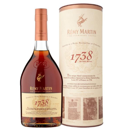 REMY MARTIN COGNAC 1738 ROYAL ACCORD