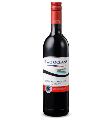 TWO OCEANS C-SAUV MERLOT 75cl