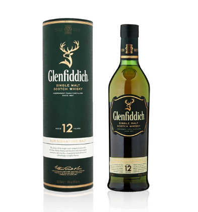 GLENFIDDICH 12 YEAR OLD 75CL