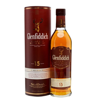 GLENFIDDICH 15 YEAR OLD 75CL