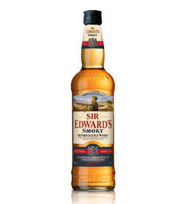 SIR EDWARDS SMOKY BLENDED SCOTCH WHISKY 70CL