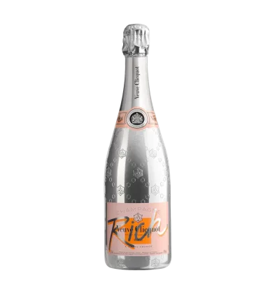 VEUVE CLICQUOT RICH ROSE NAKED
