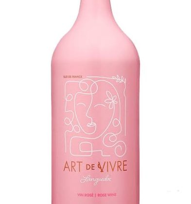 ART DE VIVRE ROSE 70CL