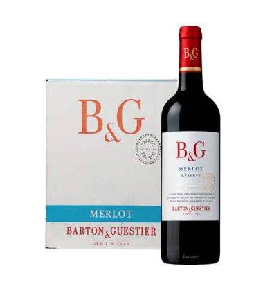 B & G MERLOT RESERVE 2019 75CL