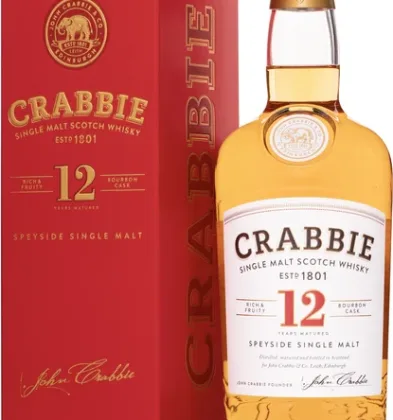 CRABBIE WHISKY 12 YRS