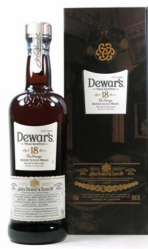 DEWARS WHISKY 18 YRS