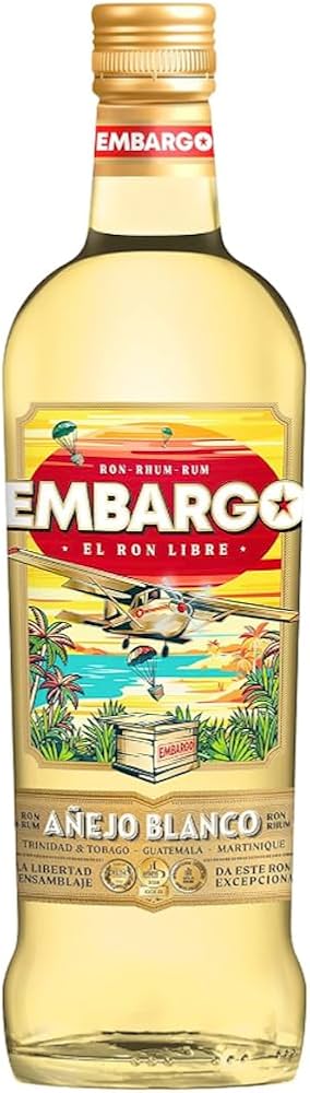 EMBERGO RUM ANEJO BLANCO 70CL
