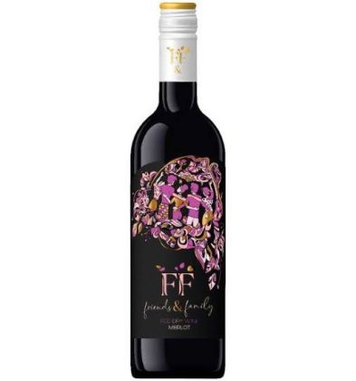 FRIEND & FAMILY DRY RED MERLOT 75CL