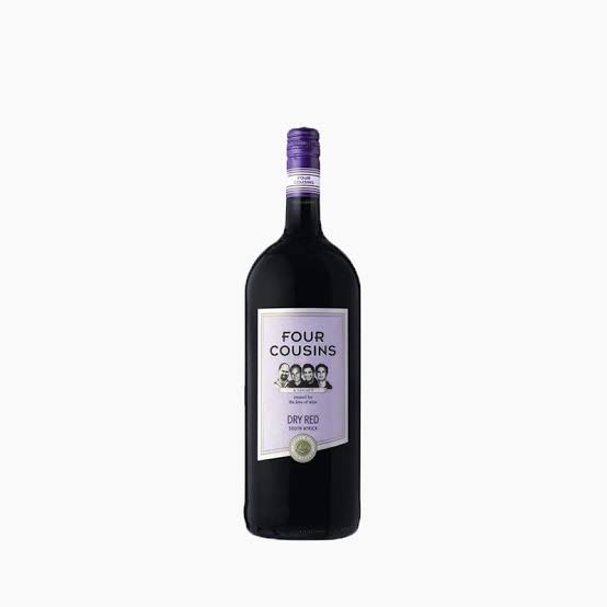 FOUR COUSINS DRY RED 75CL
