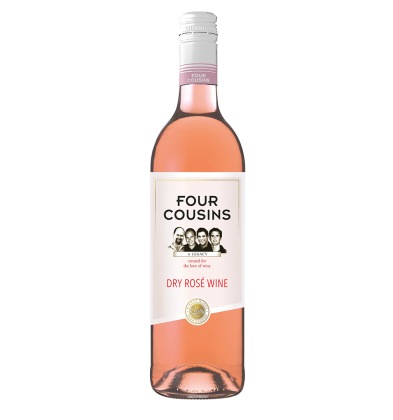 FOUR COUSINS DRY ROSE 75CL