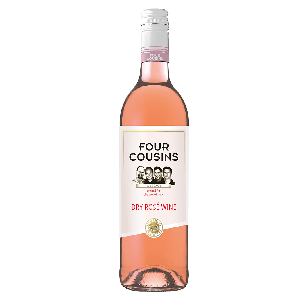 FOUR COUSINS DRY ROSE 75CL