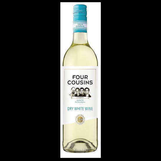 FOUR COUSINS DRY WHITE 75CL