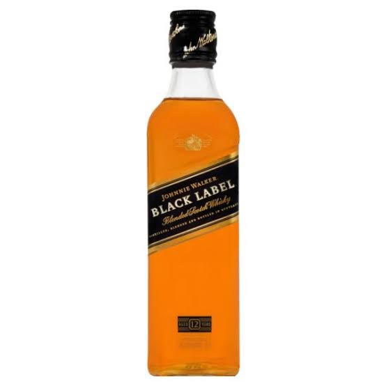 JOHNNIE WALKER BLACK LABEL 37.5CL