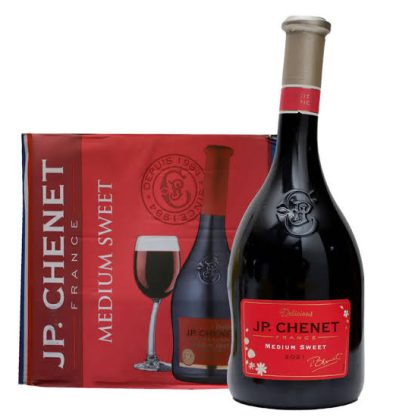 J.P CHENNET MEDIUM SWEET RED WINE 75CL