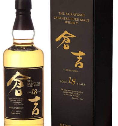 KURAYOSHI 18YO PURE MALT JAPANESE WHISKEY 70CL