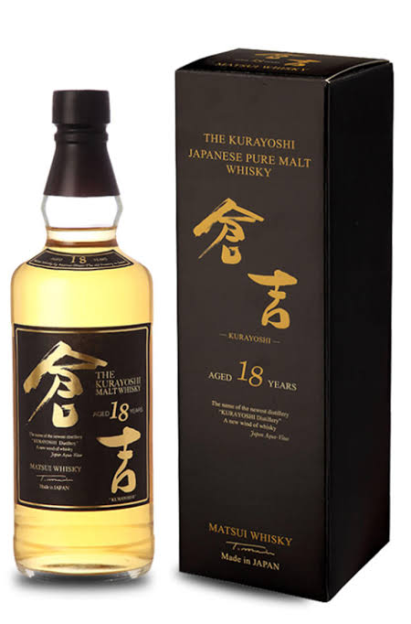 KURAYOSHI 18YO PURE MALT JAPANESE WHISKEY 70CL