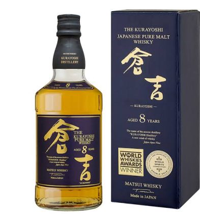 KURAYOSHI 8YO PURE MALT JAPANESE WHISKEY 70CL